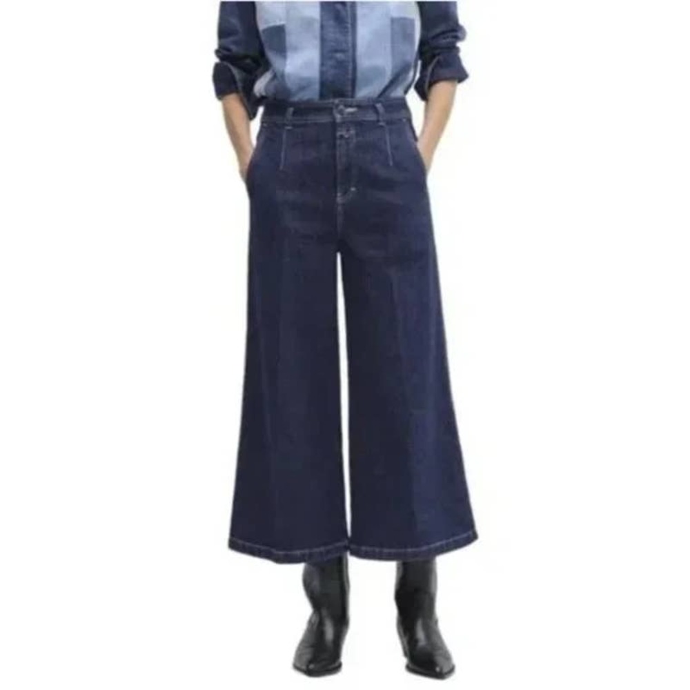 Closed Women's Dark Blue Wide Leg Jeans